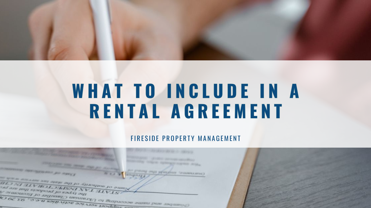 What to Include in a Rental Agreement